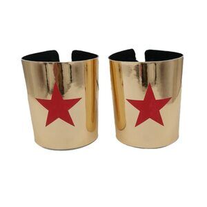9897 Wonder Of Gold Cuff Armguards, Wonder Of Cosplay Cuff Size